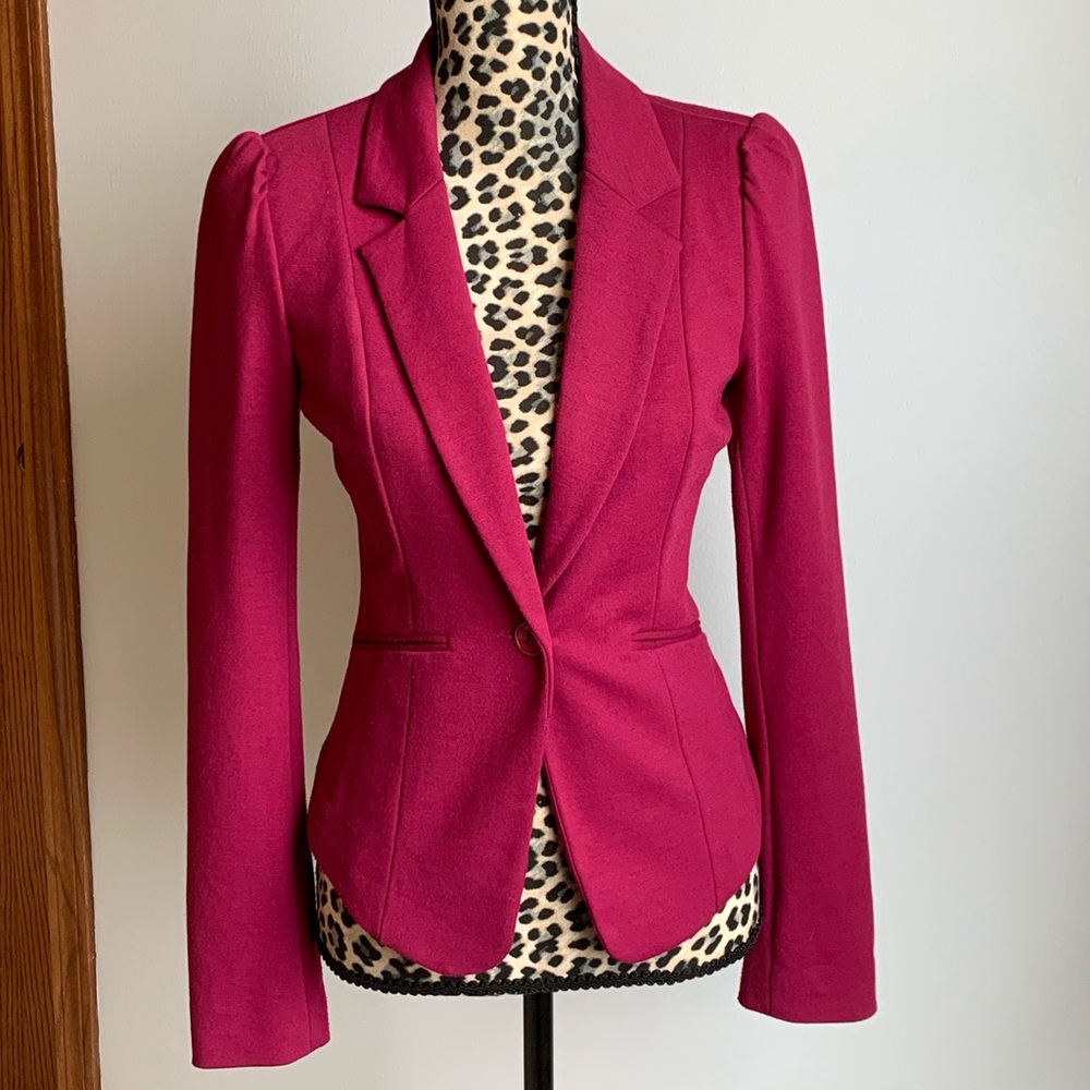 Pink blazer